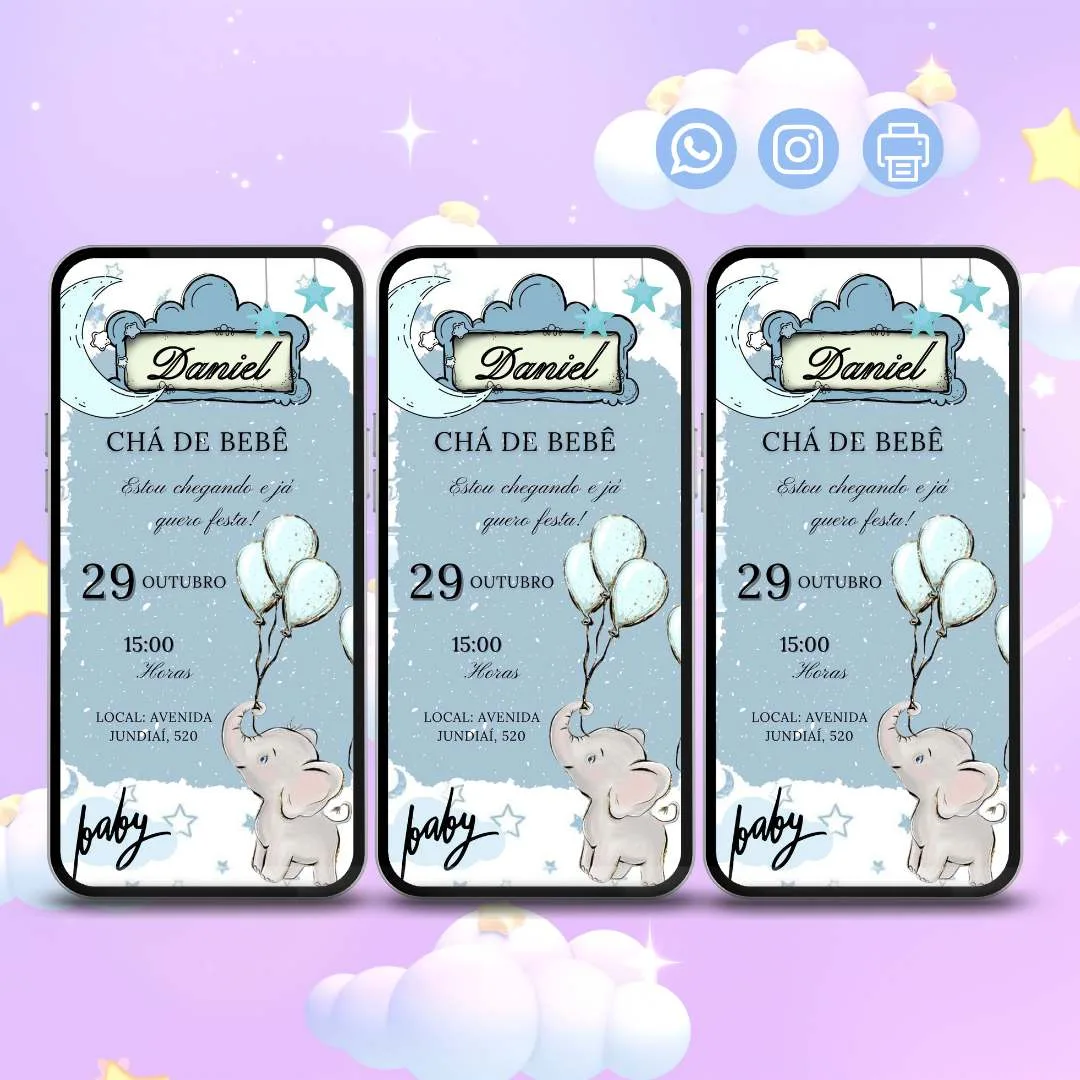 Guia Completo: Como Criar seu Convite de Chá de Bebê Grátis Online
