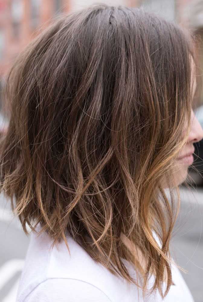 inspiração cortes long bob para todos os rostos