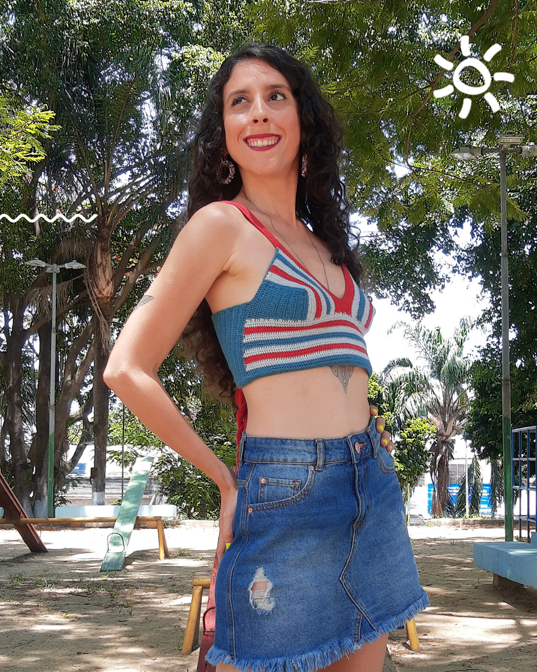 Crochê de Luxo: Materiais Premium e Acabamentos Sofisticados para Tops