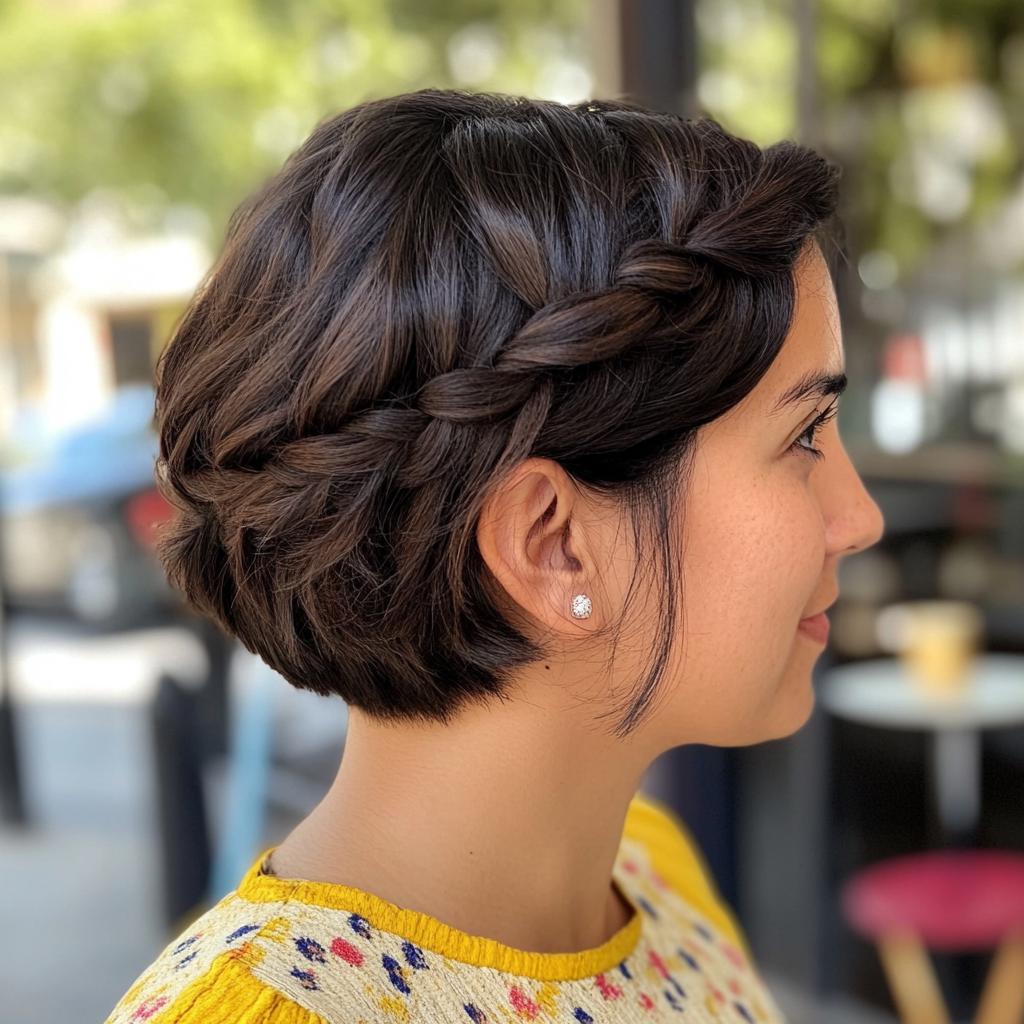 como fazer trança em cabelo chanel