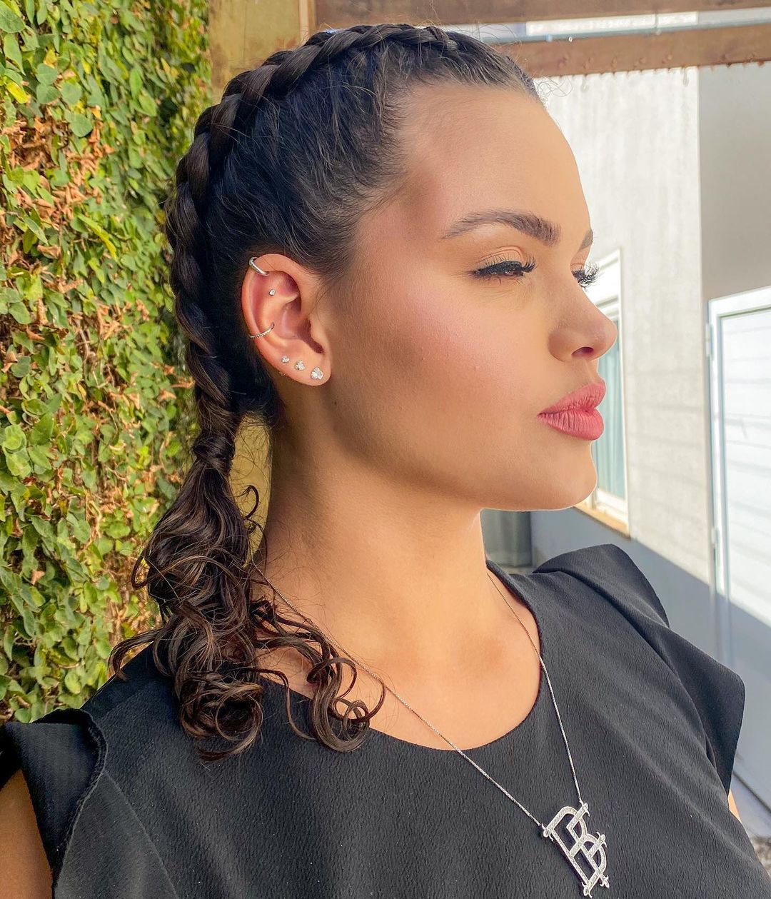 trança africana cabelo curto