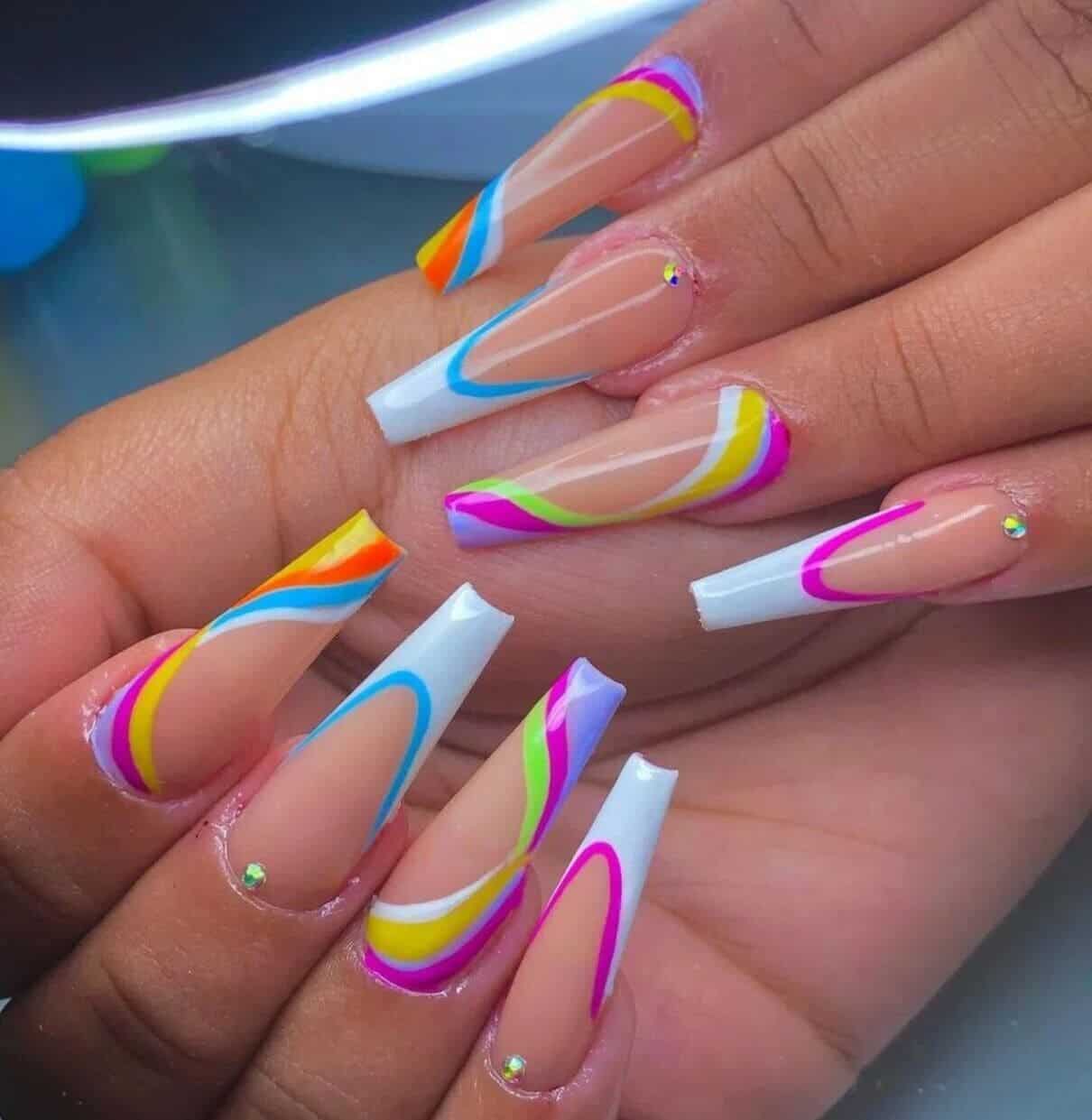 inspiração unhas carnaval
