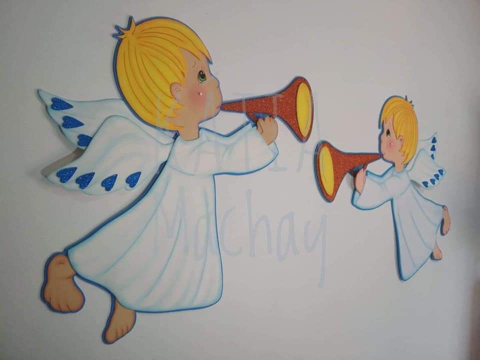 Molde de anjo para sabonete