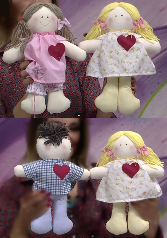 molde de boneca bebe de pano