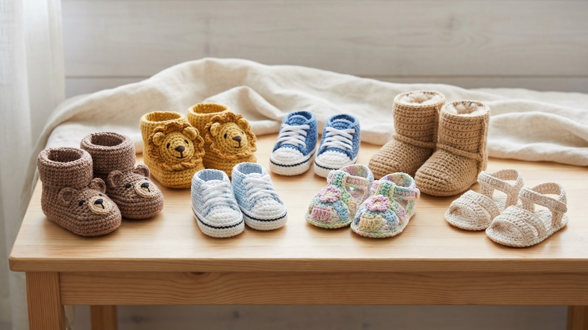 Guia Completo de Materiais para Botinhas de Bebê Artesanais