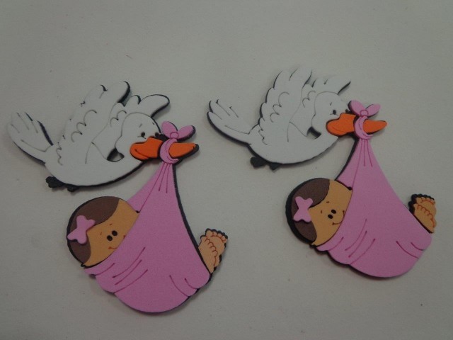 Cegonha em EVA: Ideias Criativas para Lembrancinhas e Decoração