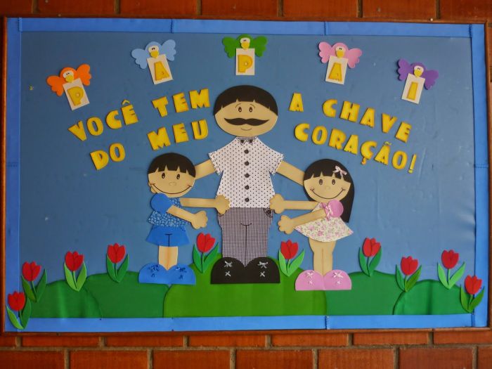 erros comuns ao usar moldes de decoração dia dos pais