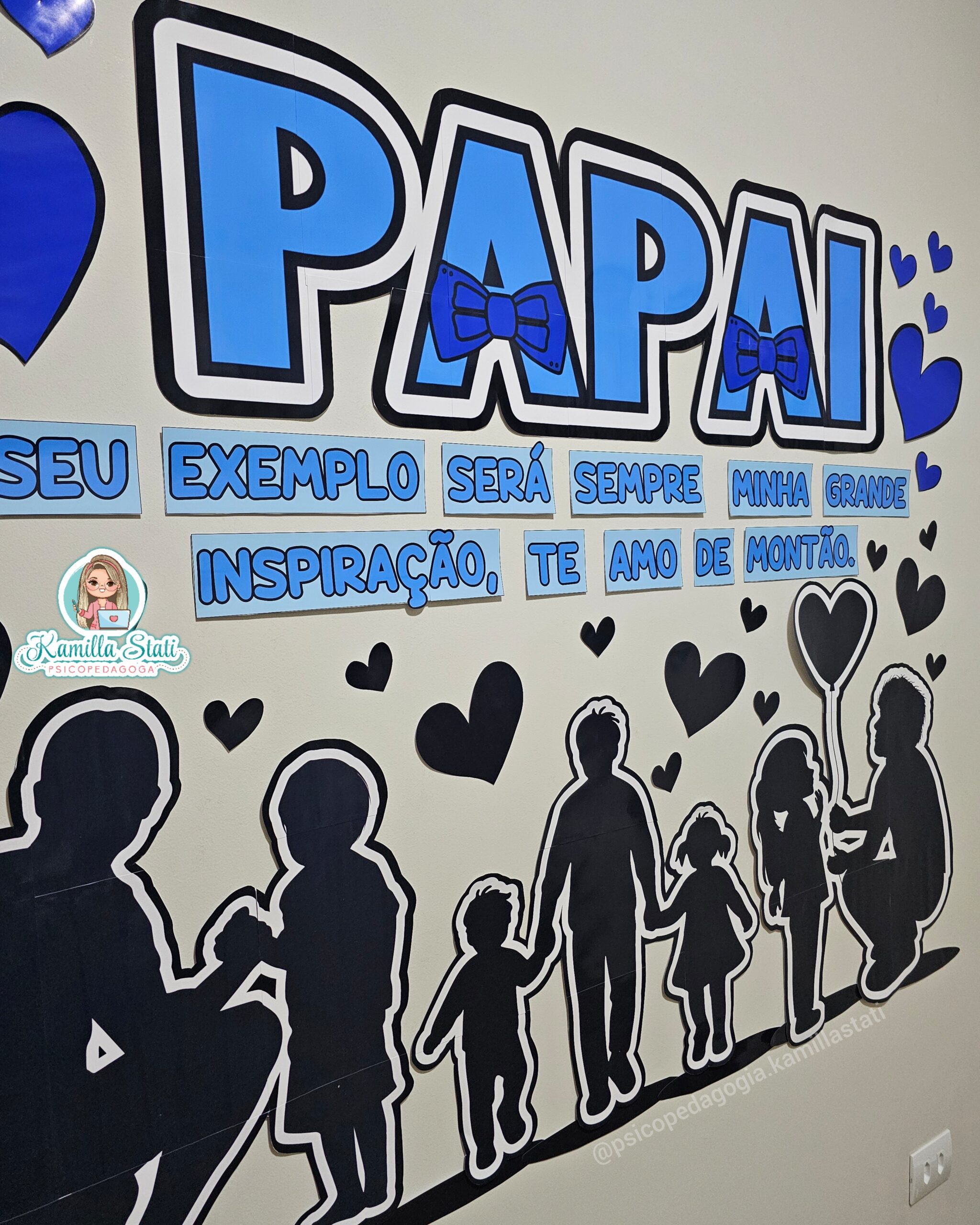 erros comuns ao usar moldes de decoração dia dos pais