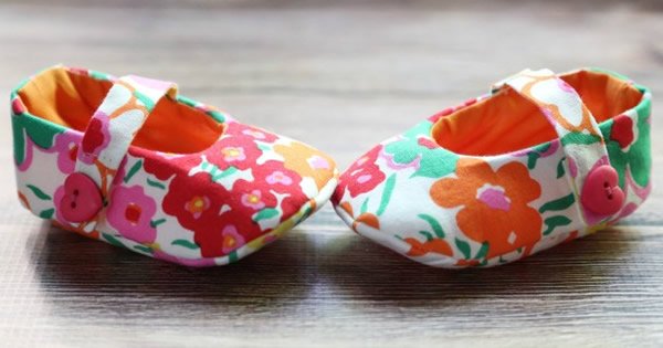 Os Melhores Moldes Gratuitos de Sapatinho de Feltro para Bebê