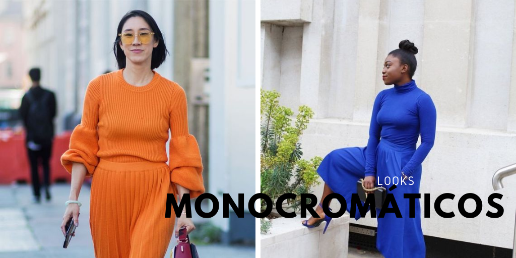 ideias de looks monocromáticos para o dia a dia