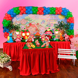 decoração moranguinho simples