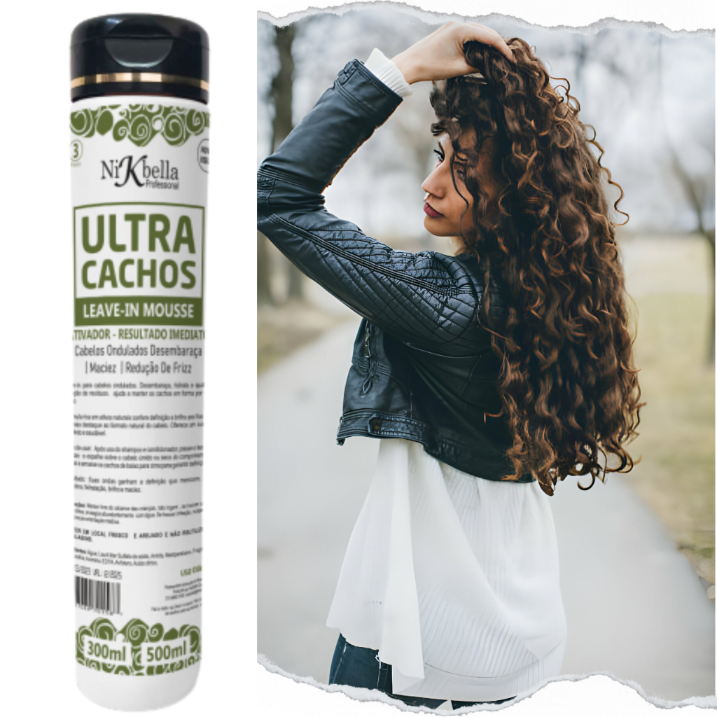 mousse antifrizz cabelo cacheado