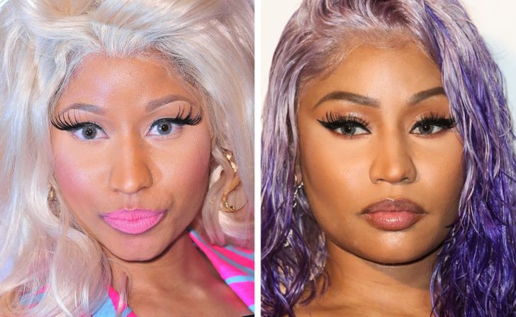 nicki minaj sem maquiagem