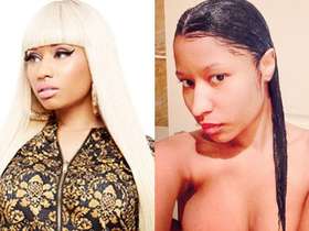 nicki minaj sem maquiagem