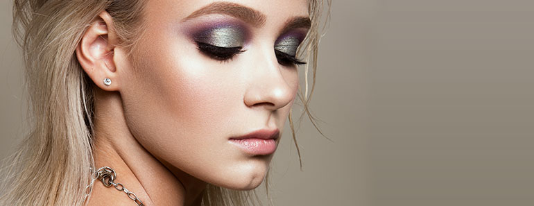 maquiagem ano novo com glitter passo a passo