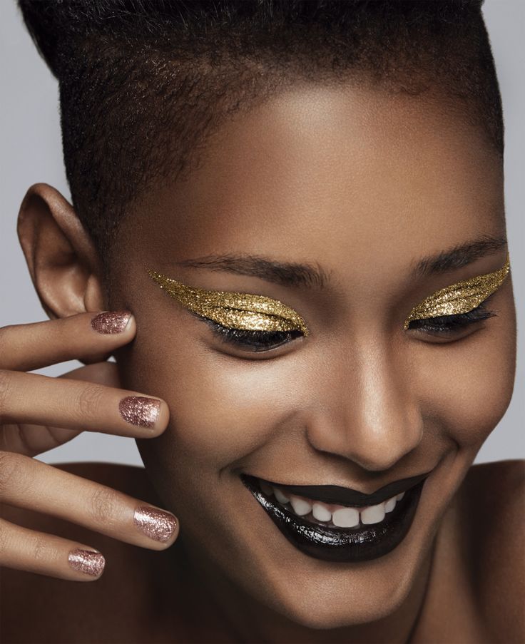 noite maquiagem para ano novo