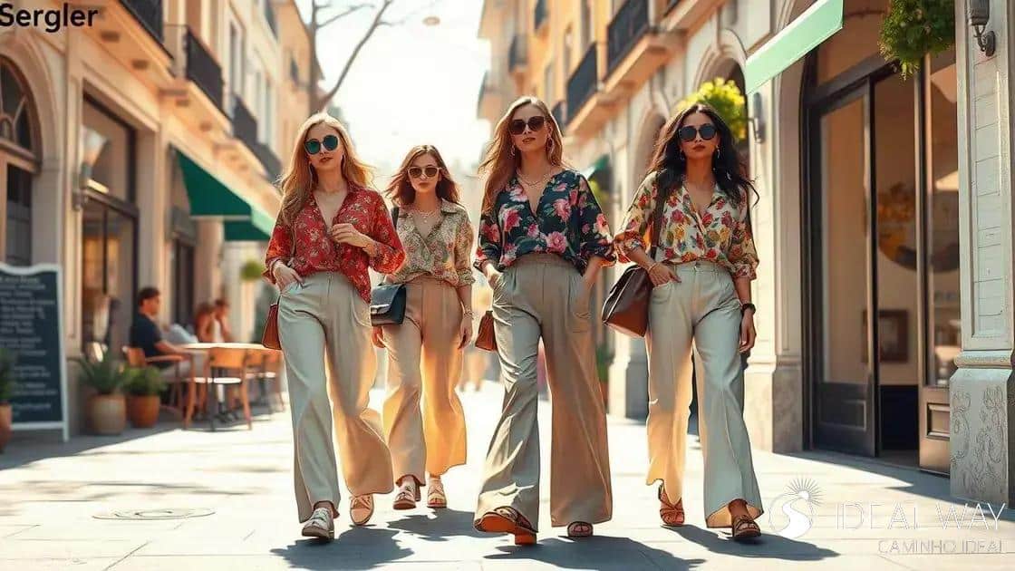 como evitar erros ao seguir as tendências de moda 2026