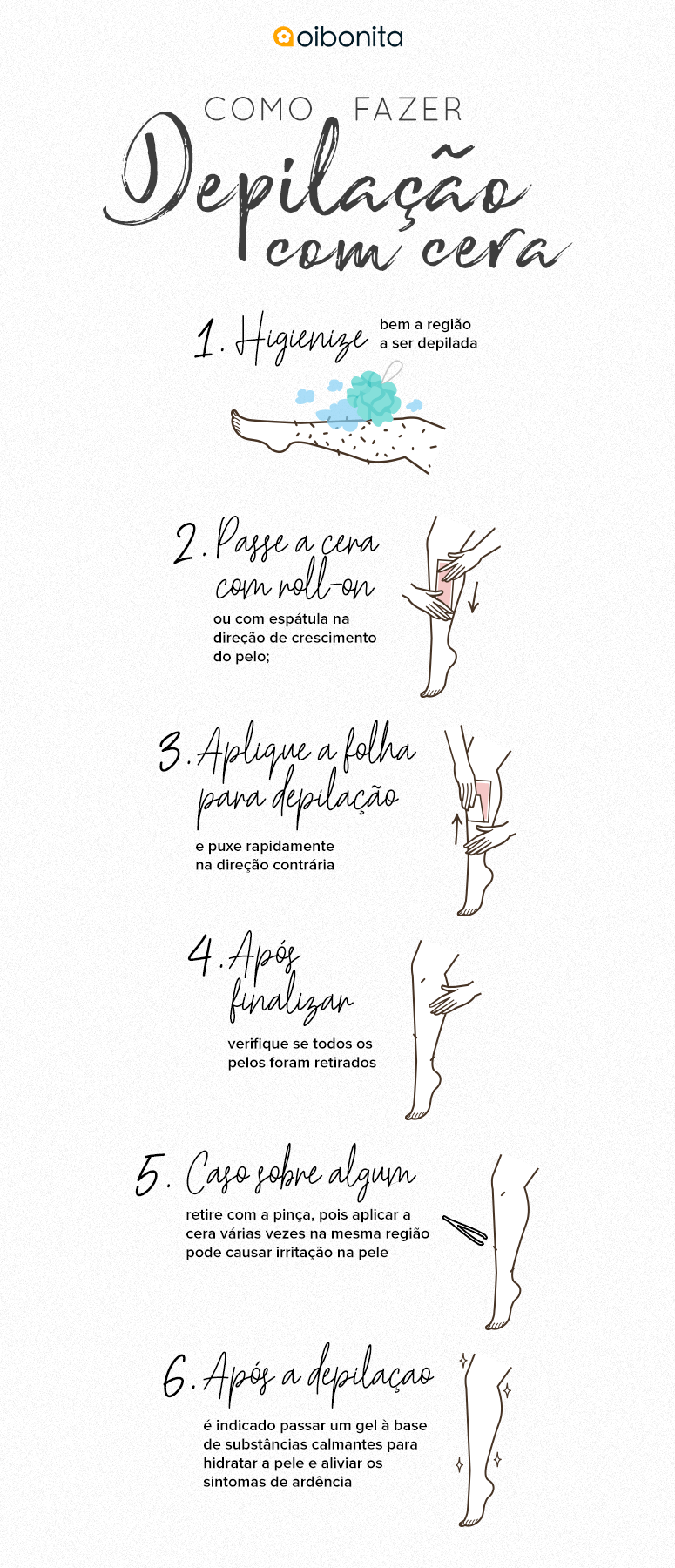 o que passar na pele após depilação com cera