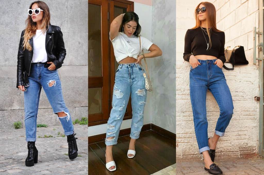 calça mom cintura alta com que blusa