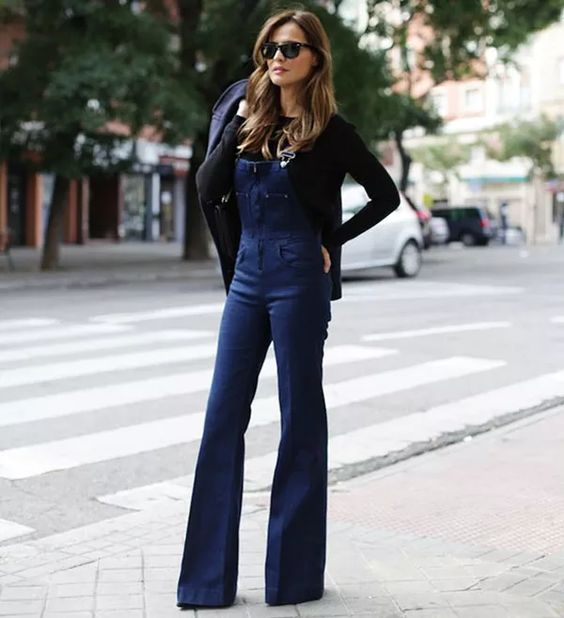 ideias de looks com macacão jeans para todas as ocasiões