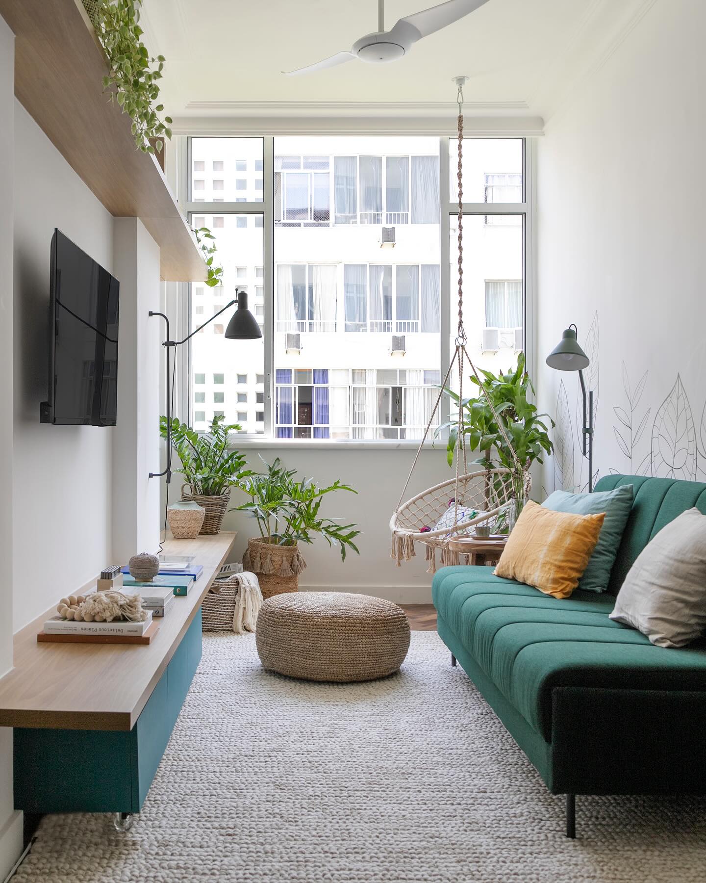 poltronas sala pequena