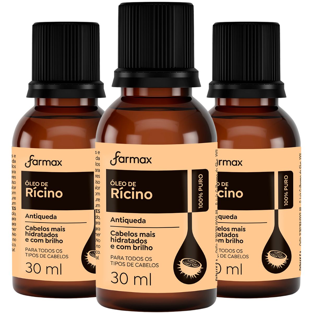 óleo de rícino para cílios