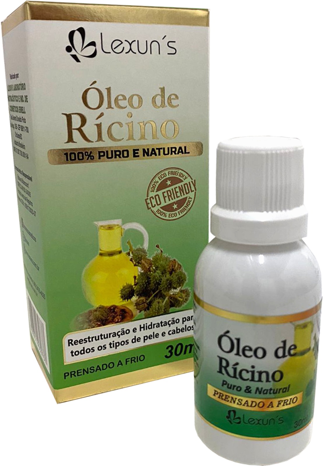 óleo de rícino para pele
