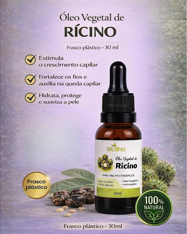 melhor óleo de rícino