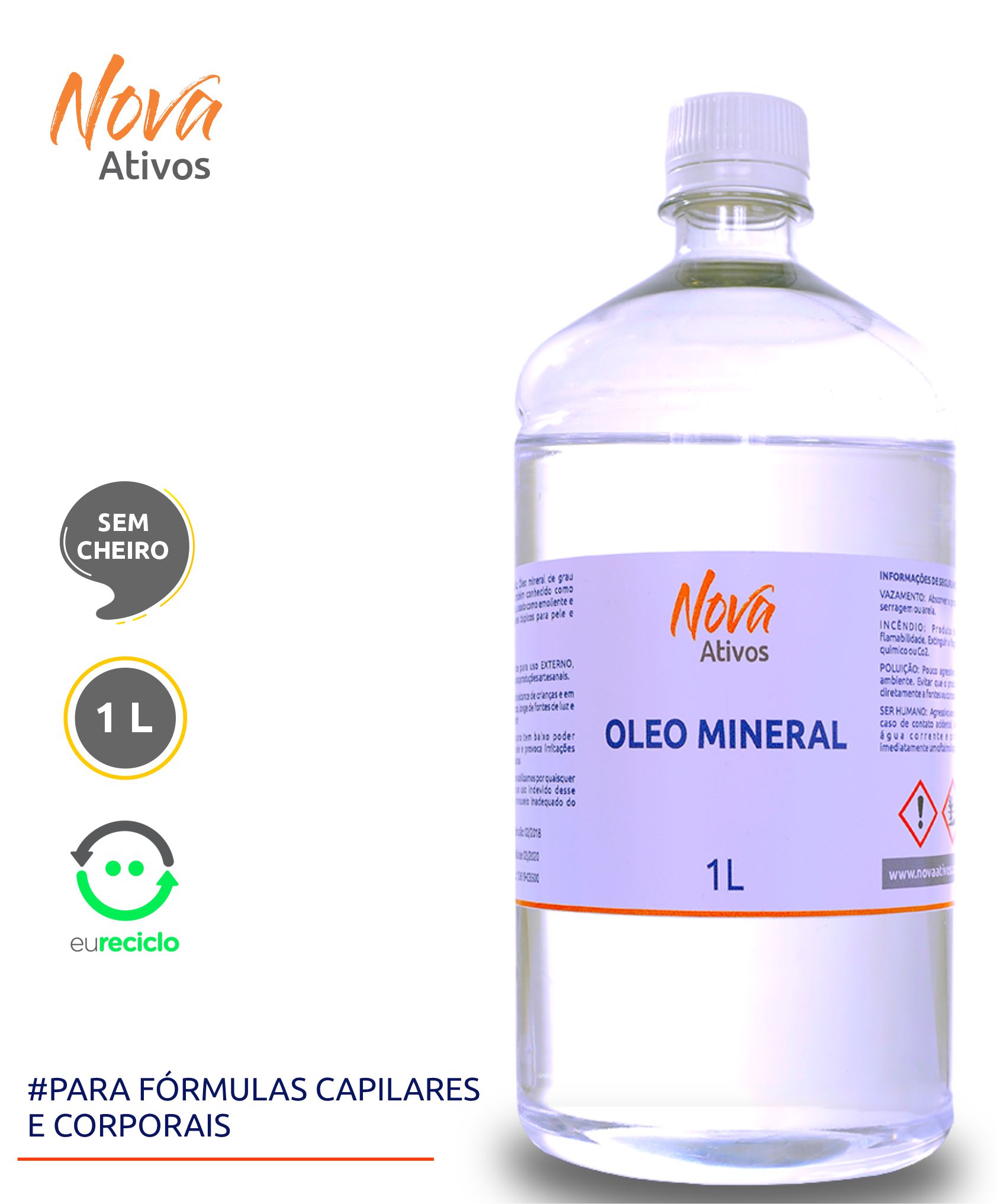óleo mineral serve para quê