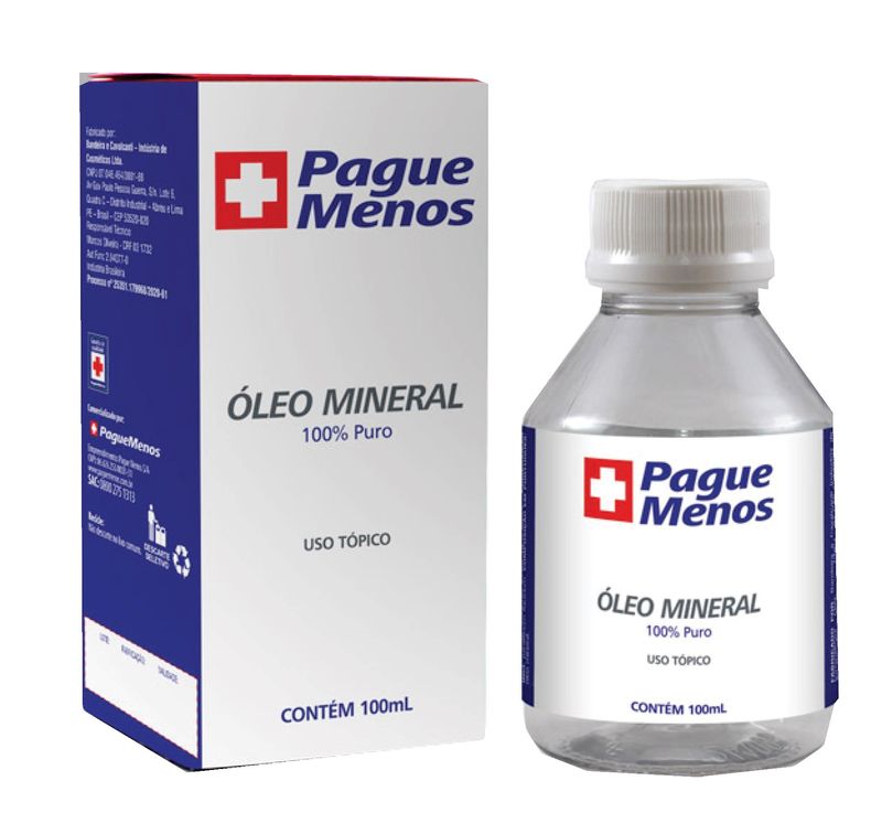 óleo mineral serve para quê