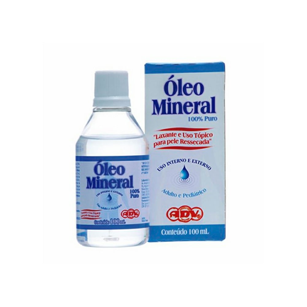 óleo mineral serve para quê