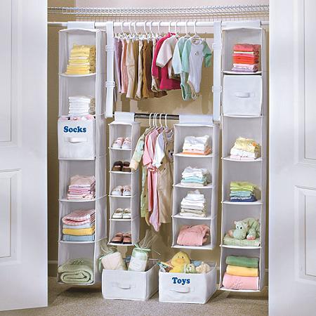 organizador de roupa de bebe