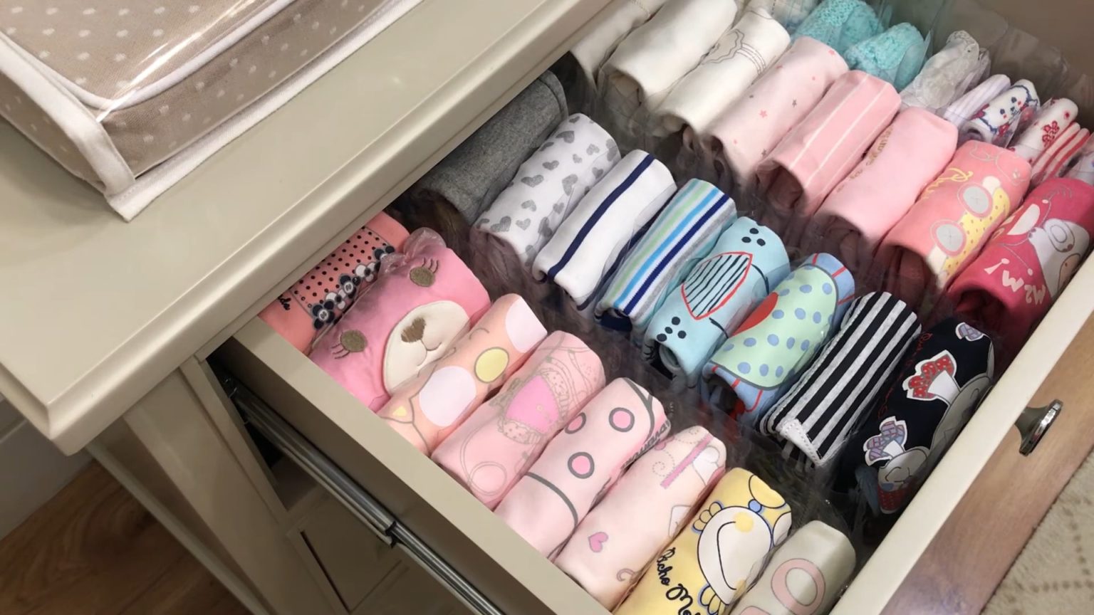 organizador de roupa de bebe