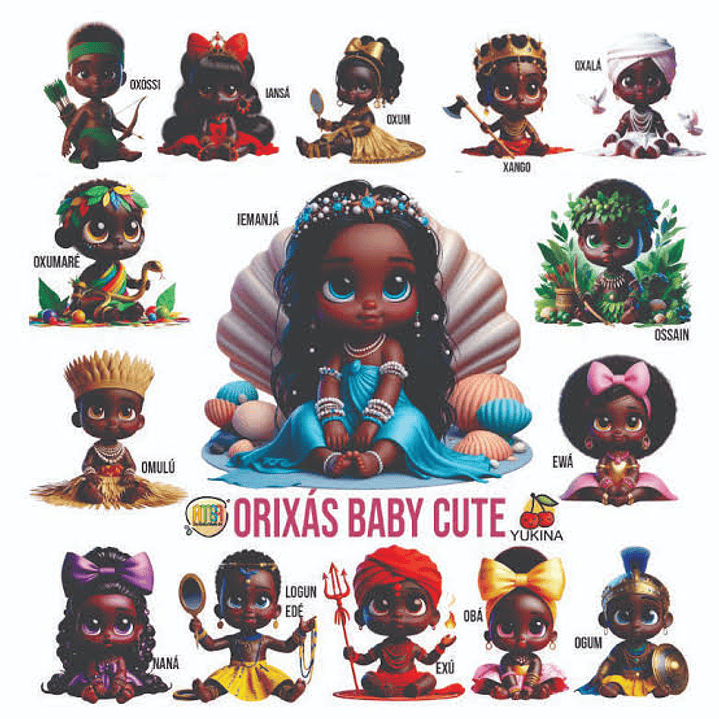 orixas bebes