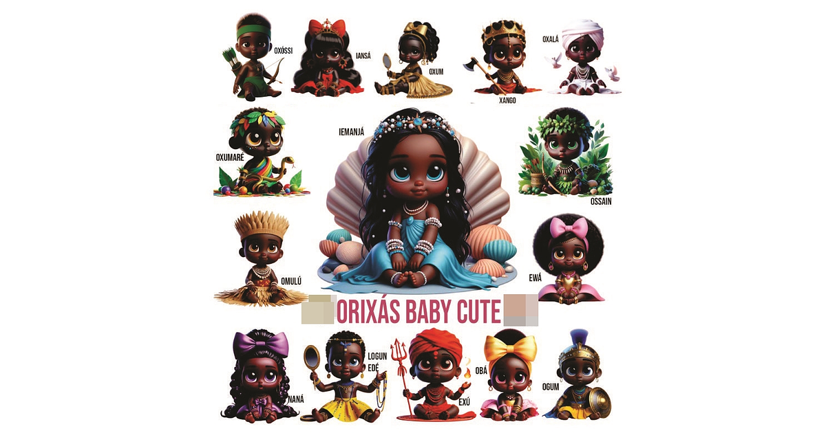 orixas bebes