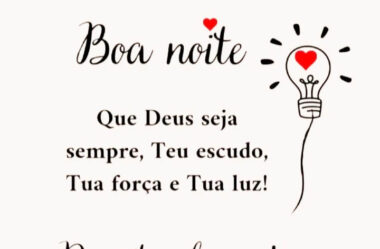 mensagens de boa noite para renovar as energias