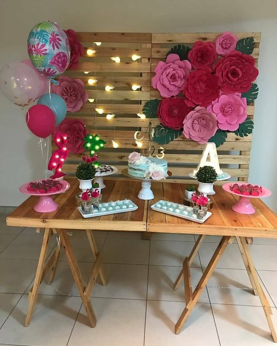 ideias de painel para festa de 15 anos