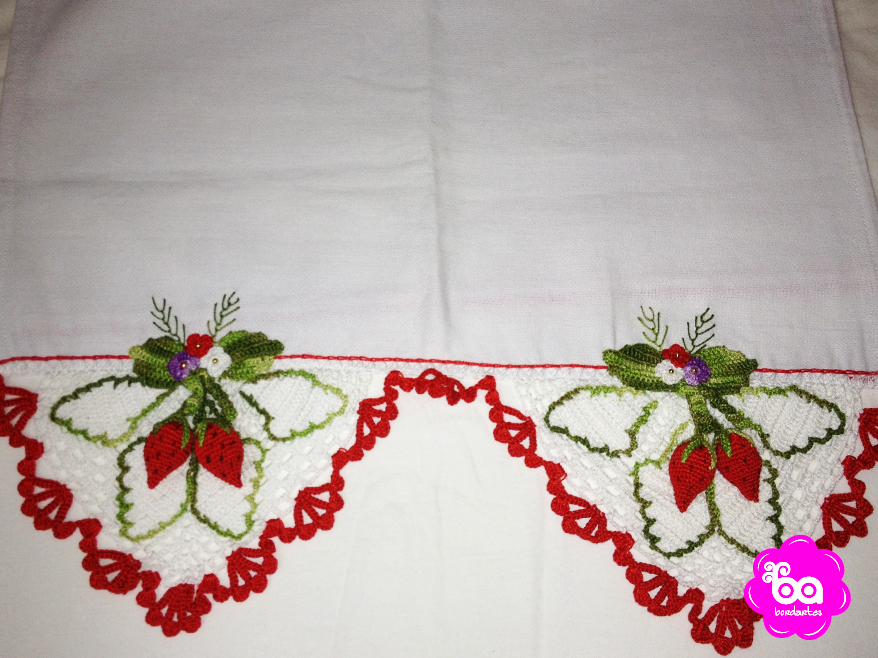 Kits de Panos de Prato com Crochê: Opções para Presentear e Revender