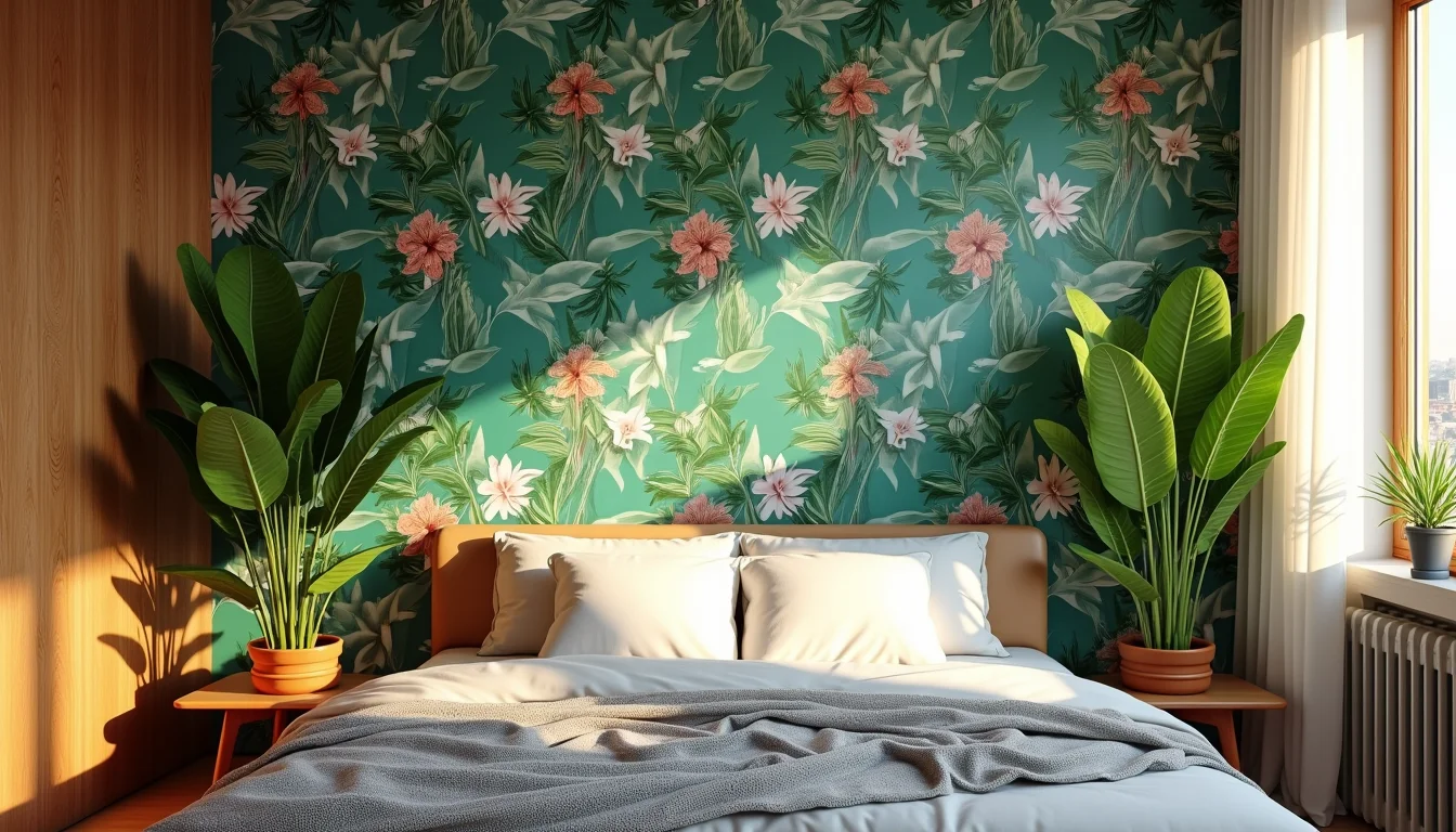 papel de parede diy