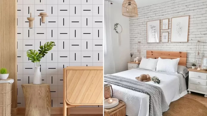 papel de parede diy