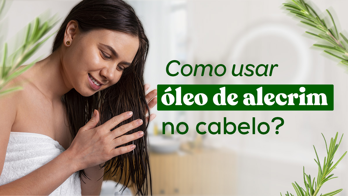 queda de cabelo alecrim