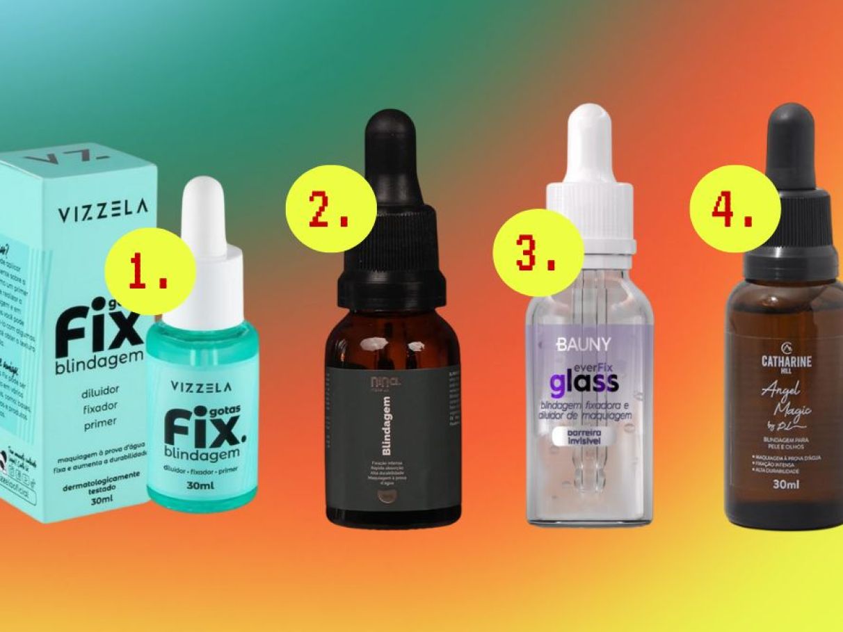 maquiagem derretendo como evitar com blindagem
