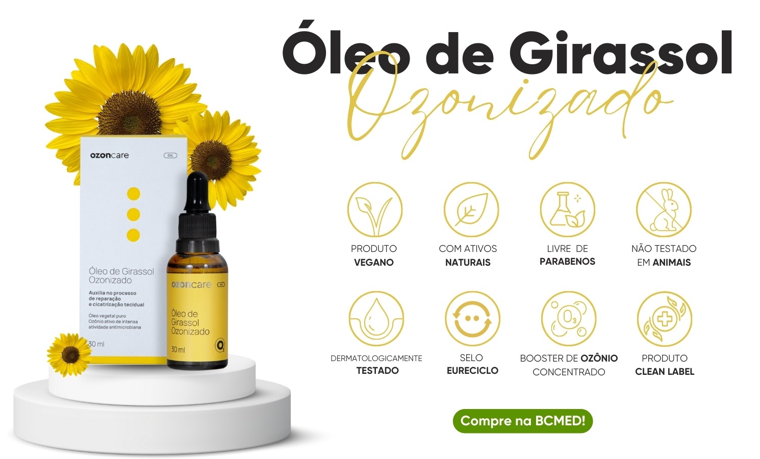 para que serve óleo de girassol