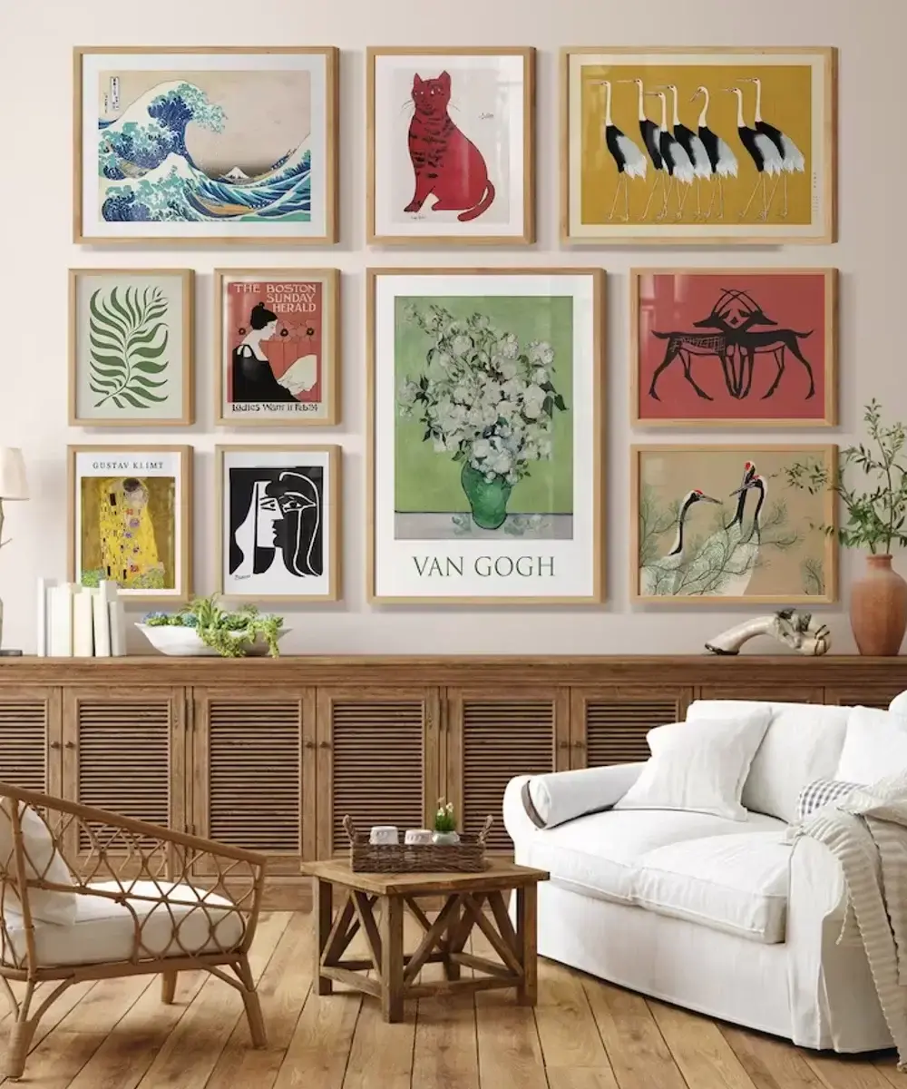 erros comuns ao decorar parede com quadros