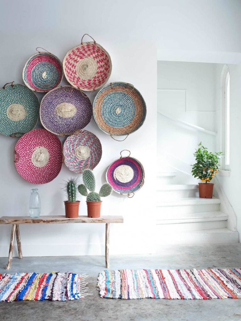 parede com decoração