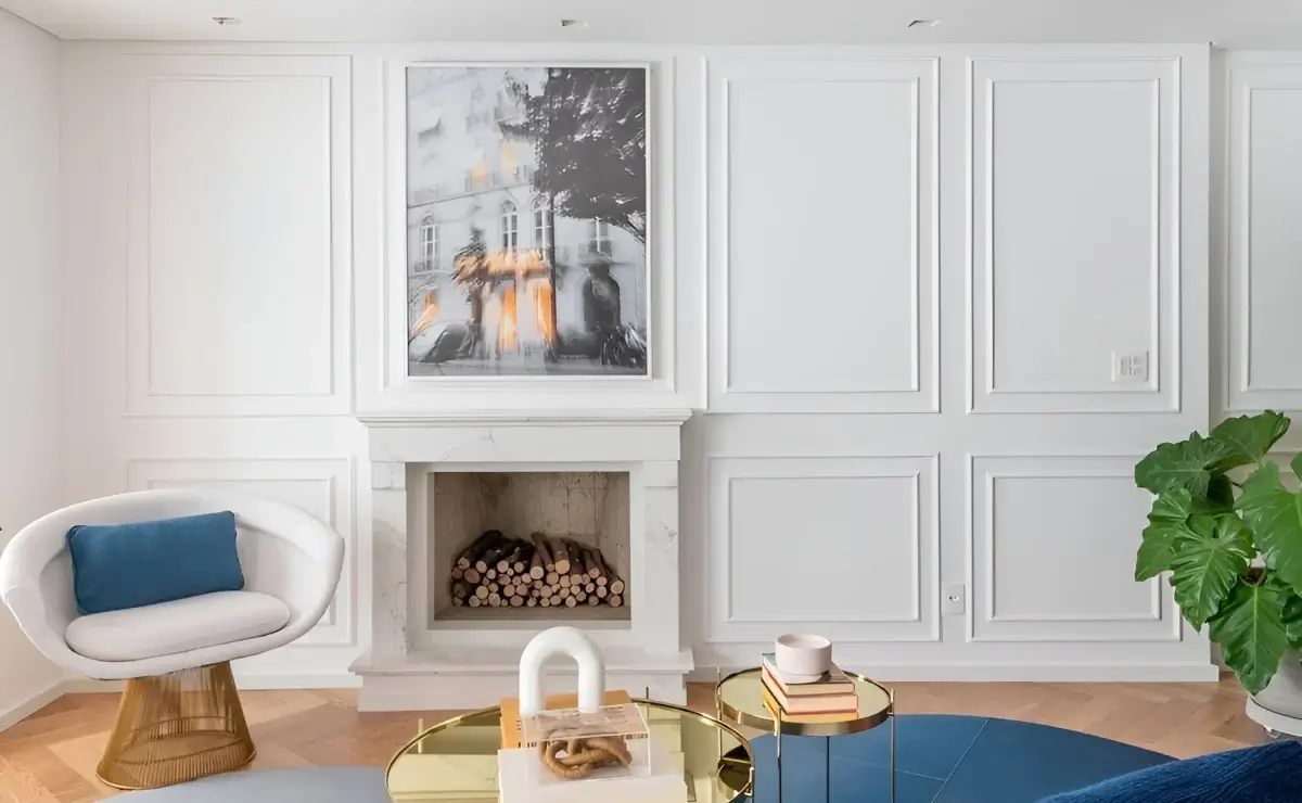 decoração de parede com gesso 3d