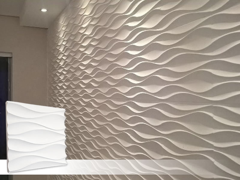 instalação de gesso 3d