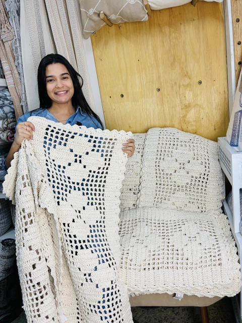 Passadeiras de Crochê Sob Encomenda: Personalize seu Ambiente