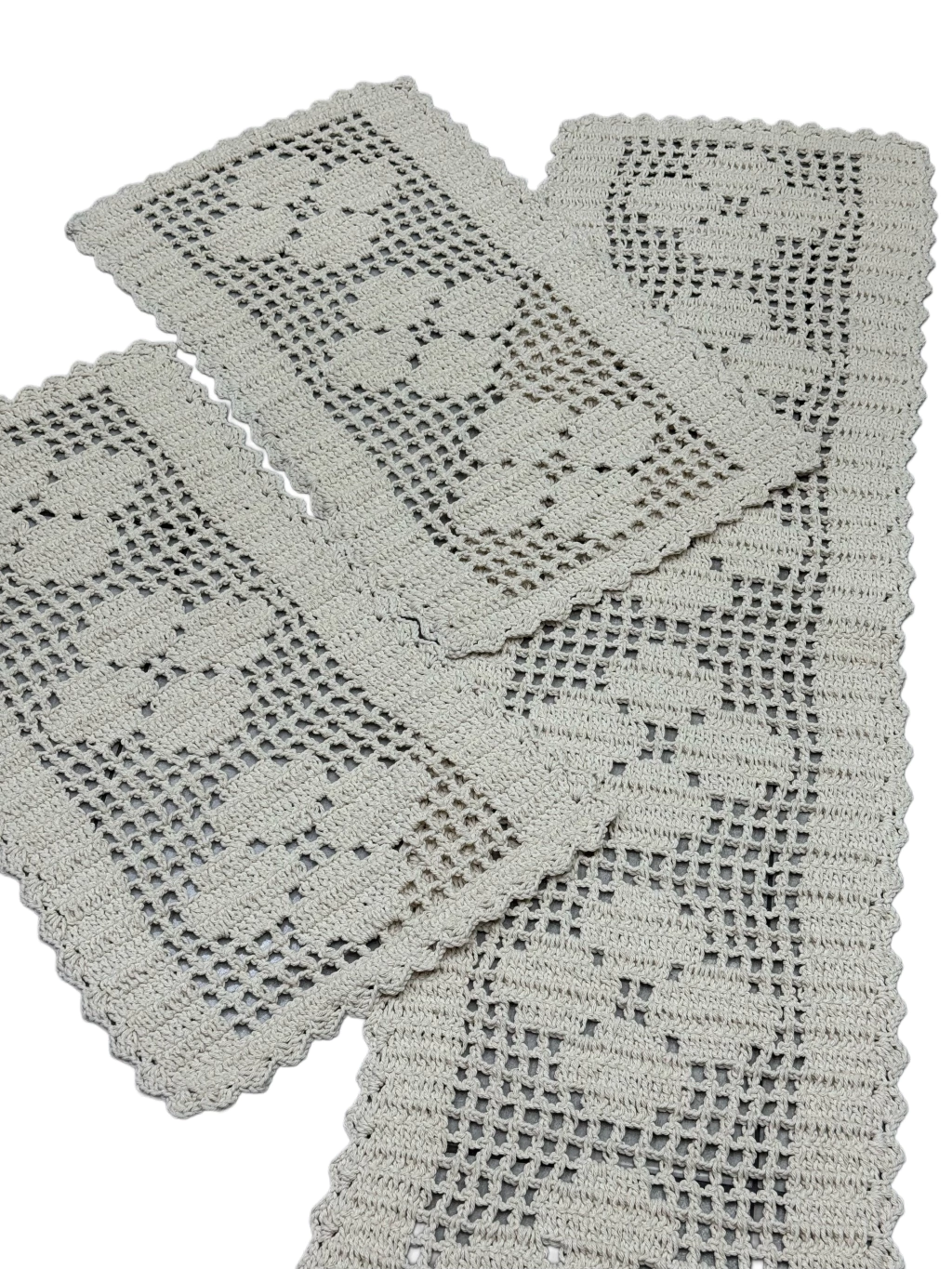 passadeira de crochê