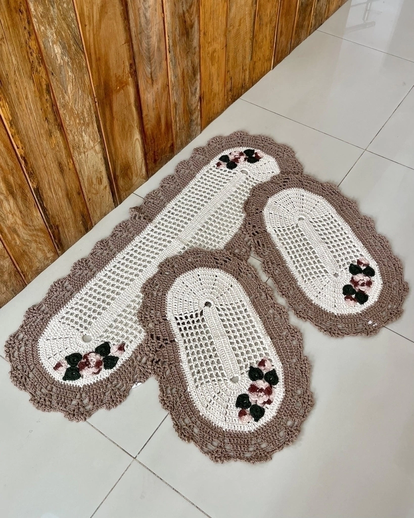 Passadeiras de Crochê Sob Encomenda: Personalize seu Ambiente